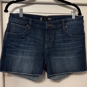 Kut from the Kloth Dark Blue Jean Shorts